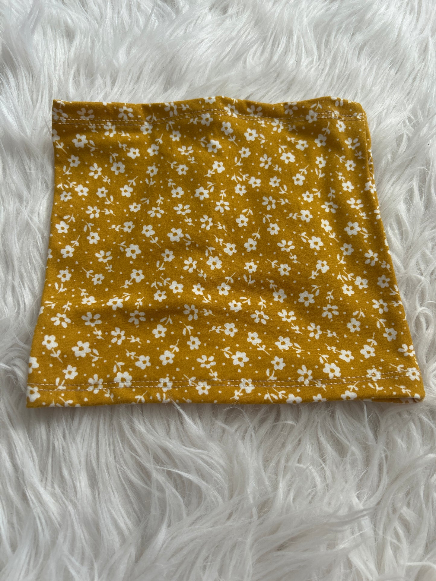 3T floral cropped tube top